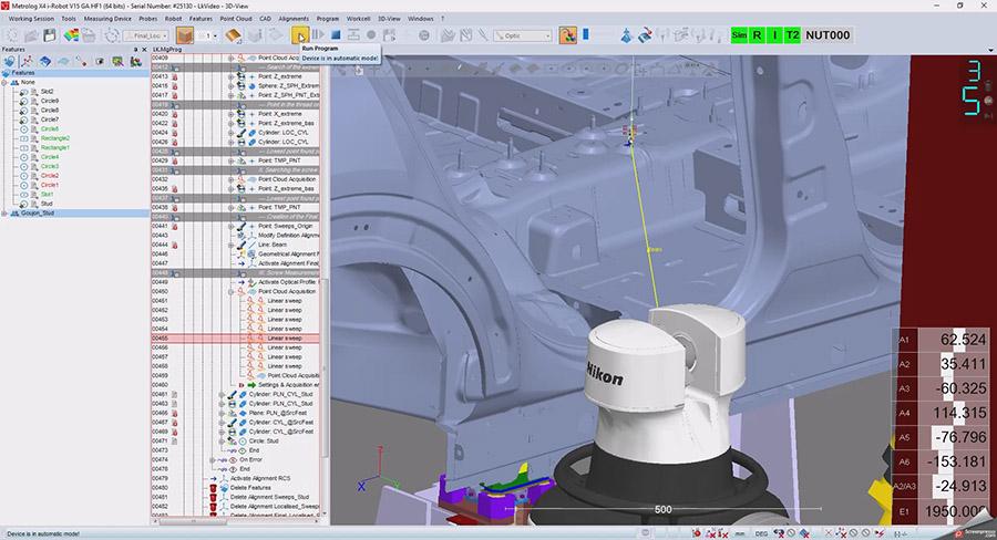 i-Robot is now compatible with the newest NIKON APDIS laser radar 4