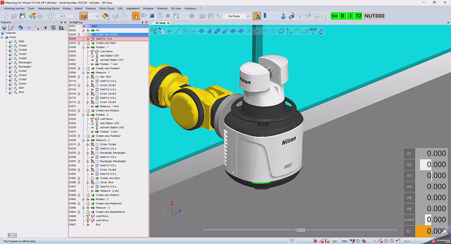 i-Robot is now compatible with the newest NIKON APDIS laser radar 1