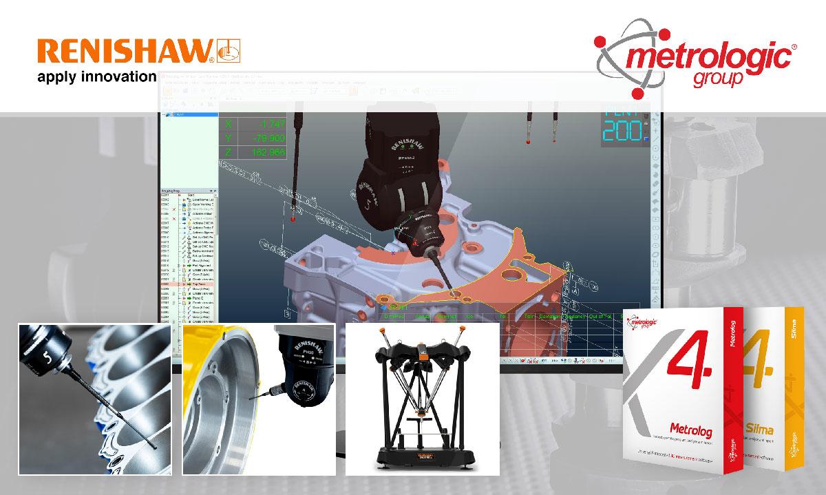 Metrologic Group et Renishaw s'associent pour offrir au marché des solutions d'inspection 3D de pointe 1