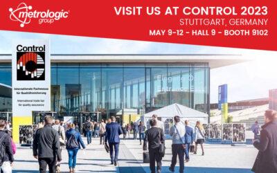 Rendez-nous visite au salon CONTROL 2023 – Stuttgart, Allemagne