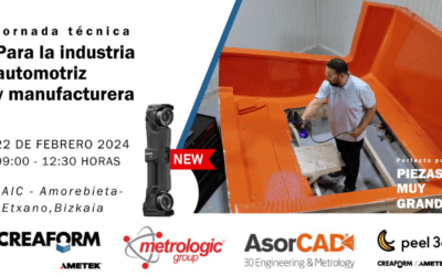 Jornada Técnica: Escaneado 3D, Metrología e Impresión 3D